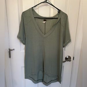 Free People Oversized Tee